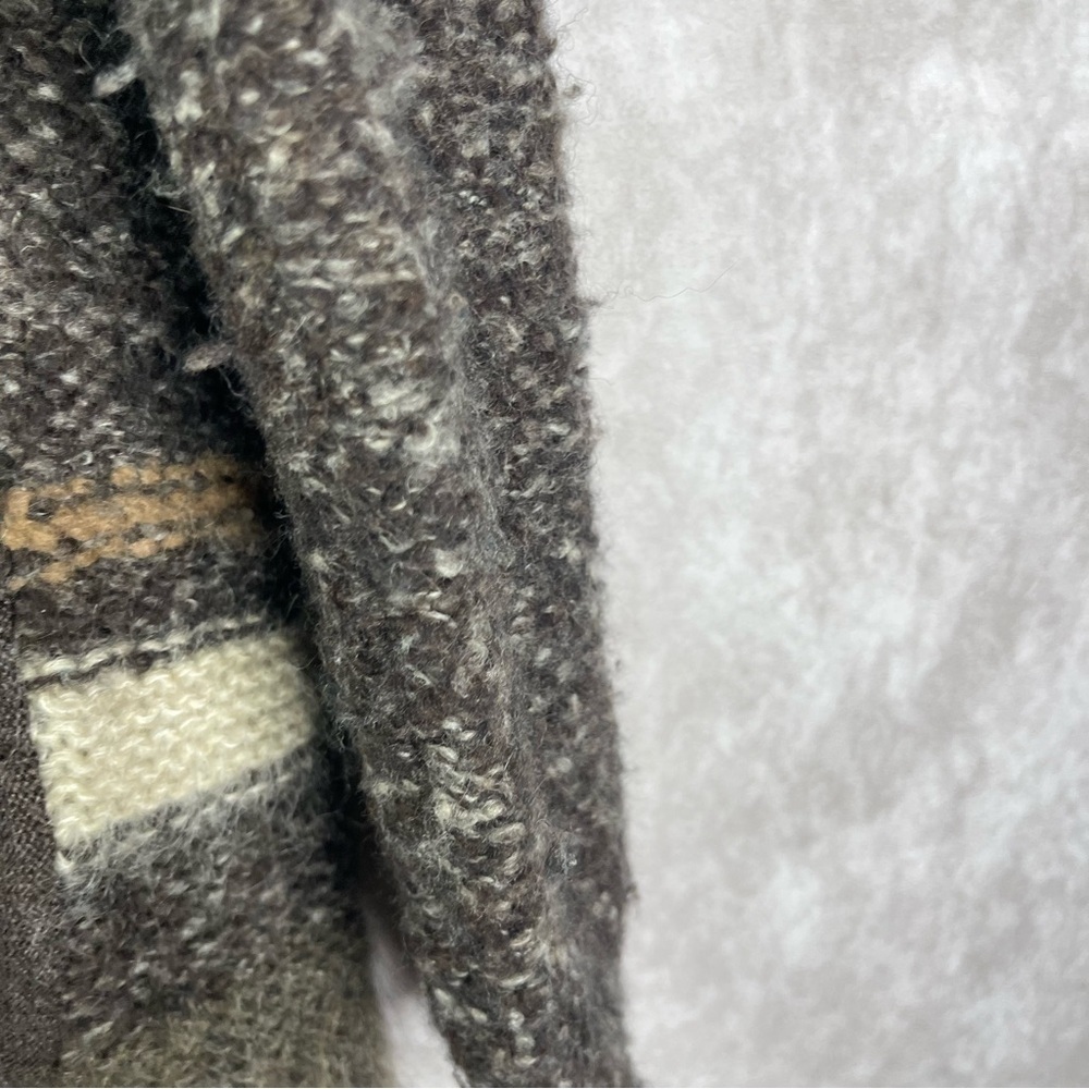 James Perse Wool Camel Mohair Open Knit Sweater Cardigan Women's Size 2 M - Picture 7 of 7